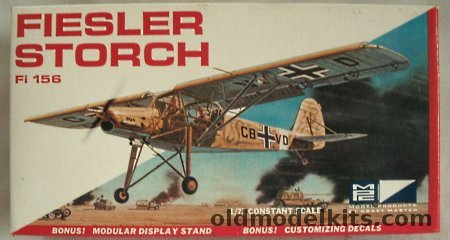 MPC 1/72 Fiesler Storch F-156  (Airfix Molds), 5009-50 plastic model kit